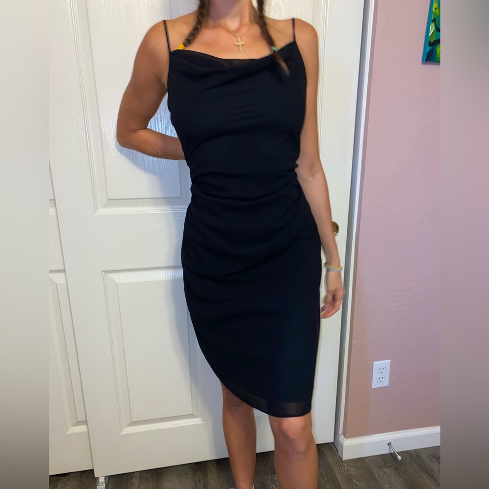 Black Date Night Long Dress